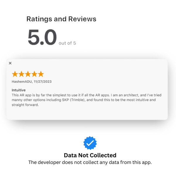 Data Not Collected The developer does not collect any data from this app. (2)